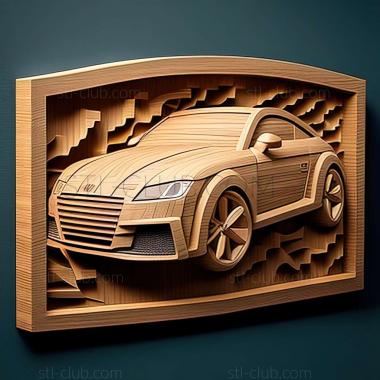 3D мадэль Audi TT (STL)